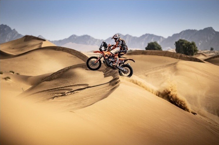 Danilo Petrucci conferma la partecipazione alla Dakar 2022